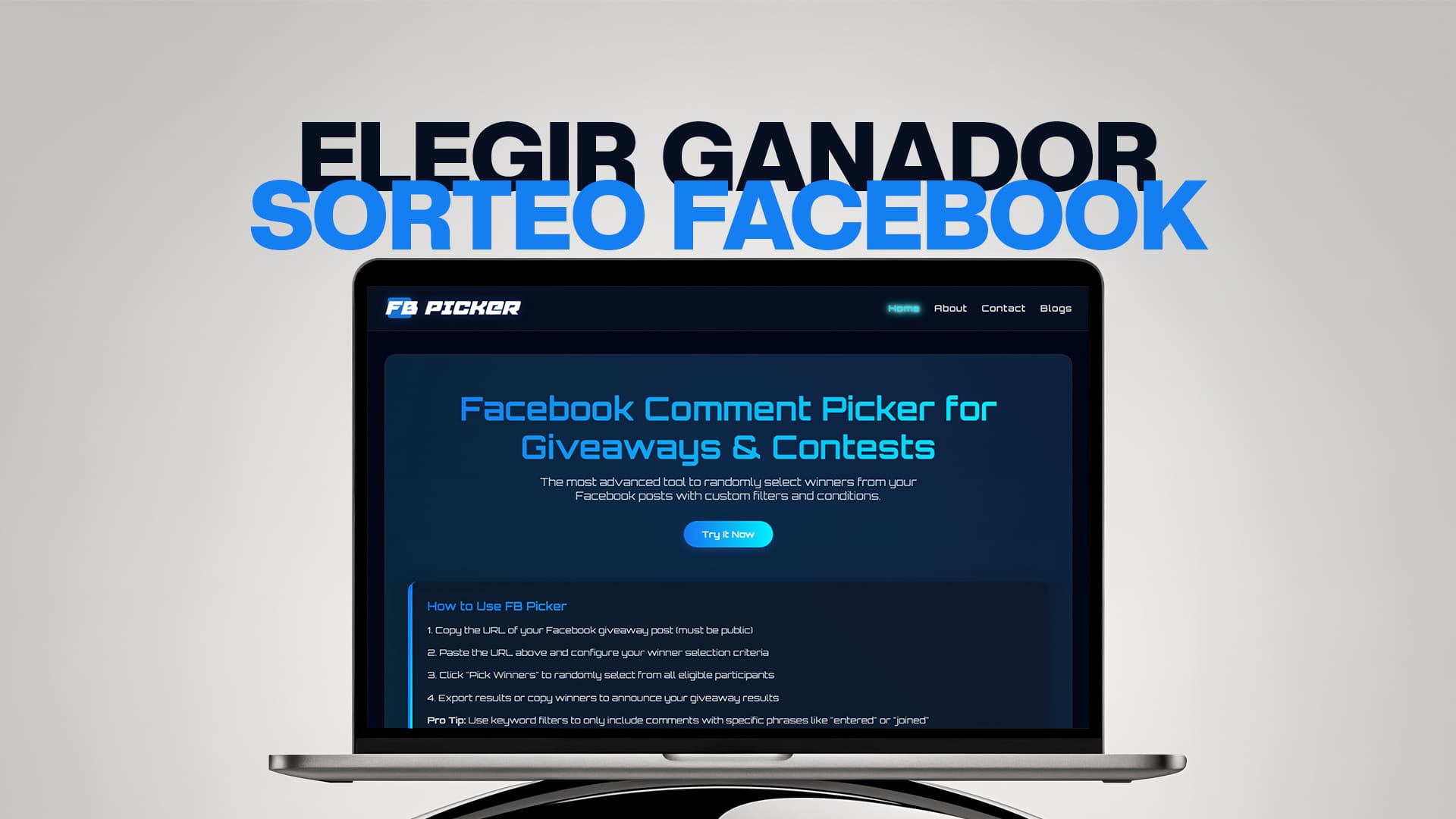 Elegir Ganador Sorteo Facebook