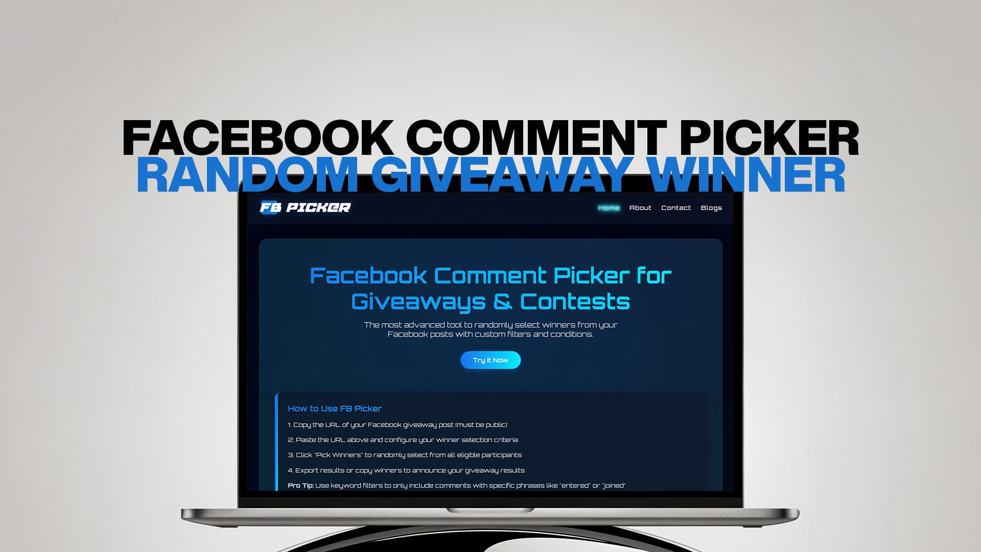 Facebook Comment Picker - Random Giveaway Winner