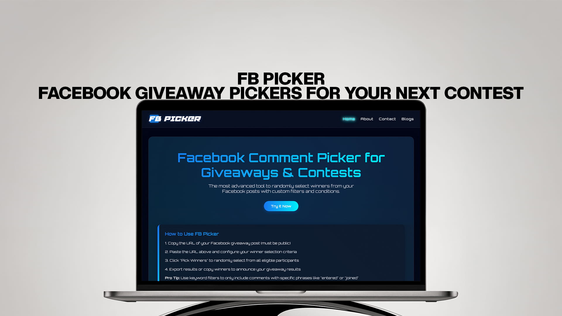 FB Picker - Facebook Giveaway Pickers for Your Next Contest