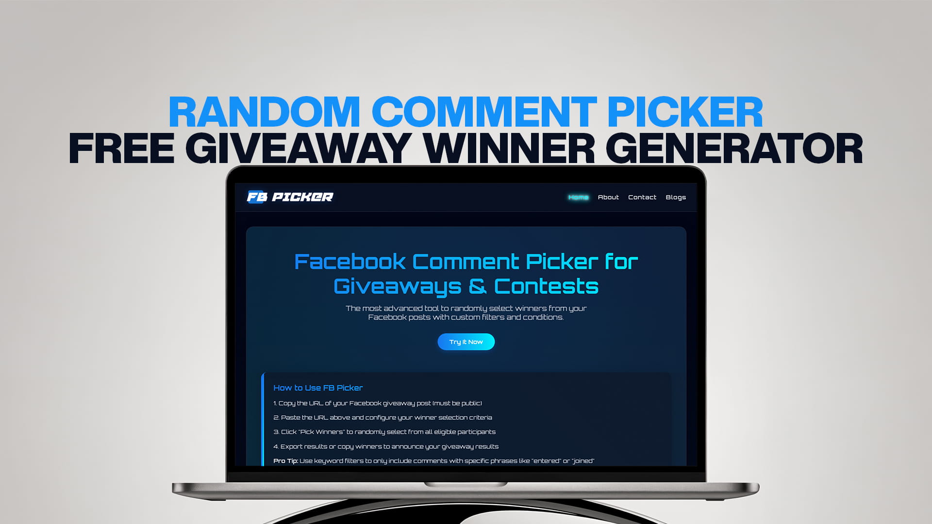 Random Comment Picker - Free Giveaway Winner Generator