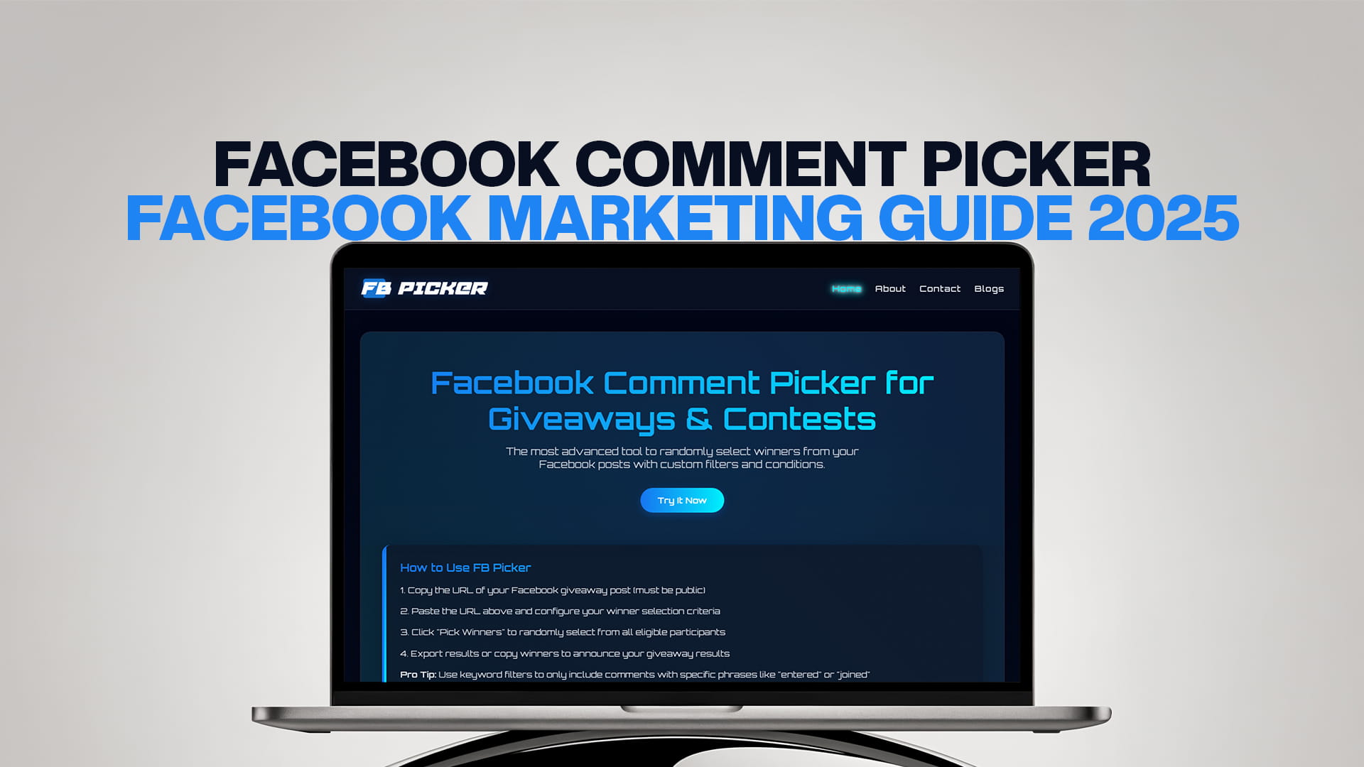 Facebook Comment Picker - Facebook Marketing Guide 2025