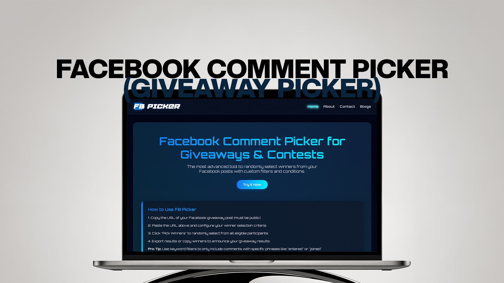 Facebook Comment Picker (Giveaway Picker)