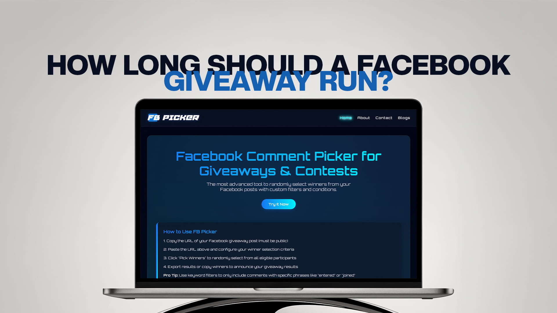 How Long Should a Facebook Giveaway Run?