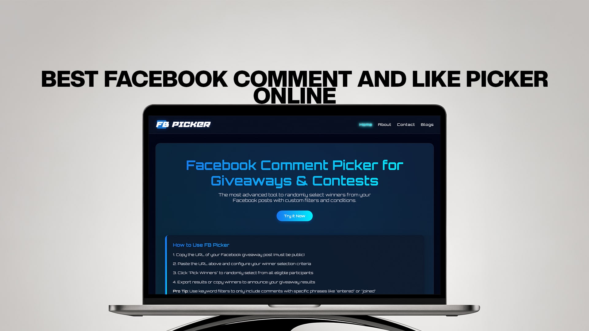 Best Facebook Comment and Like Picker Online