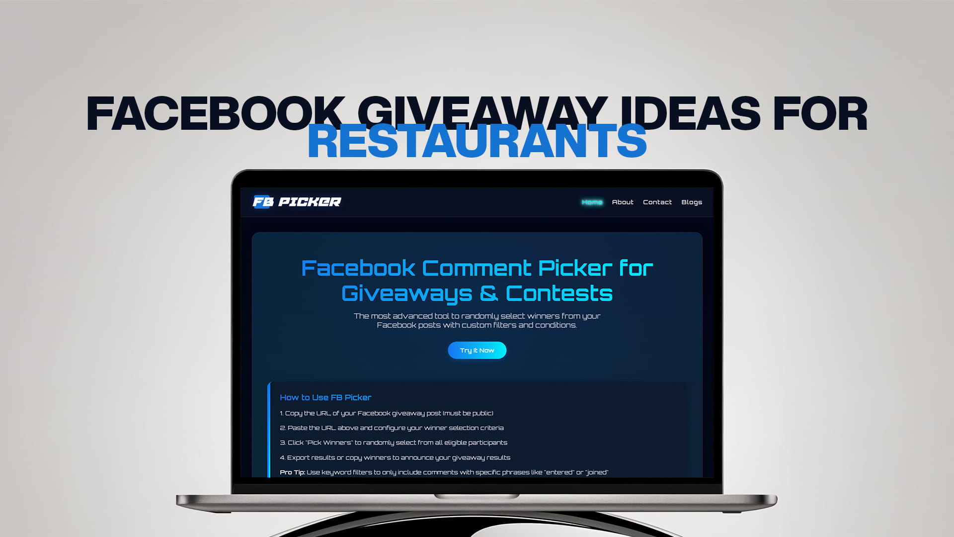 Facebook Giveaway Ideas for Restaurants