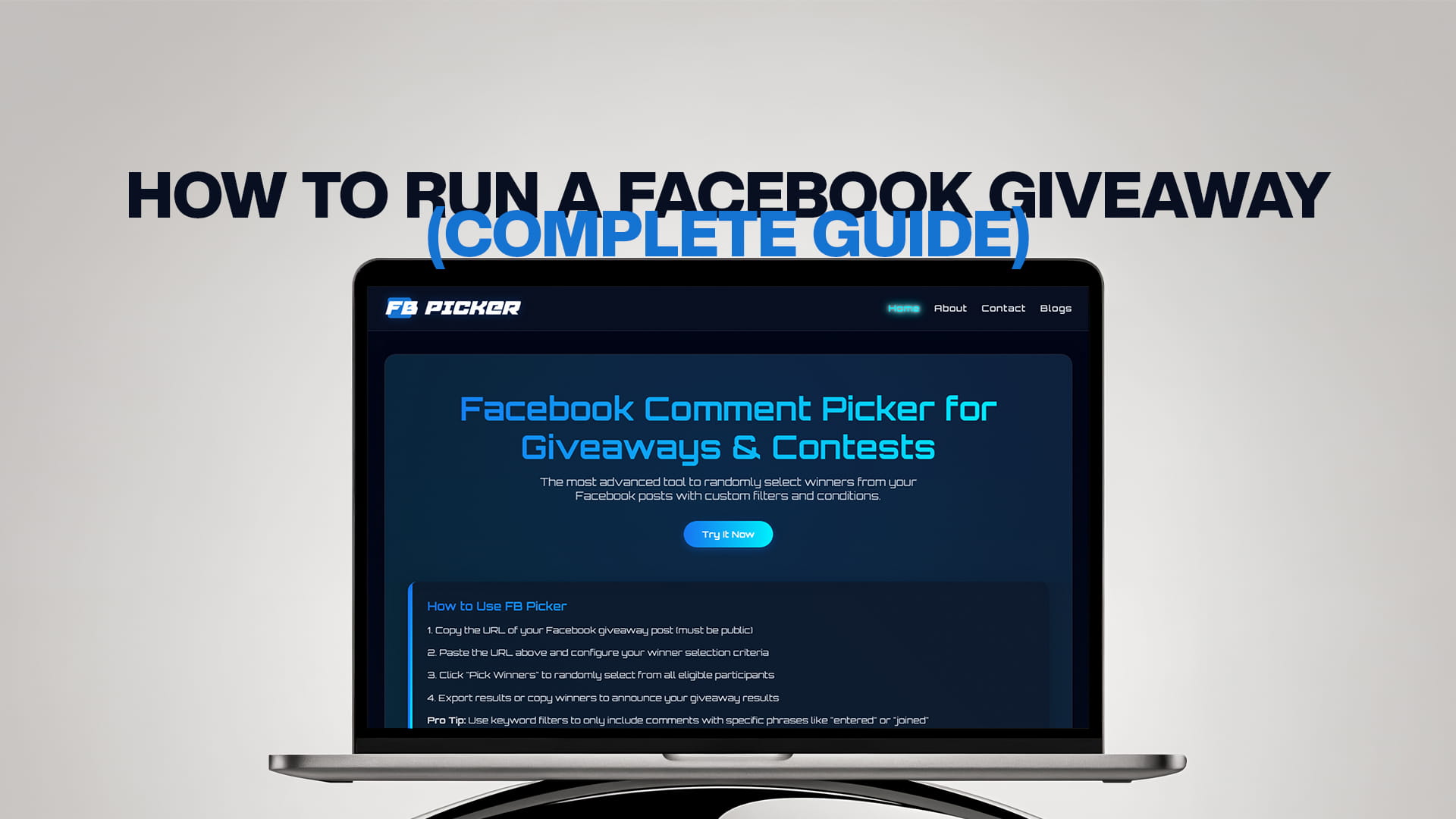 How to Run a Facebook Giveaway (Complete Guide)