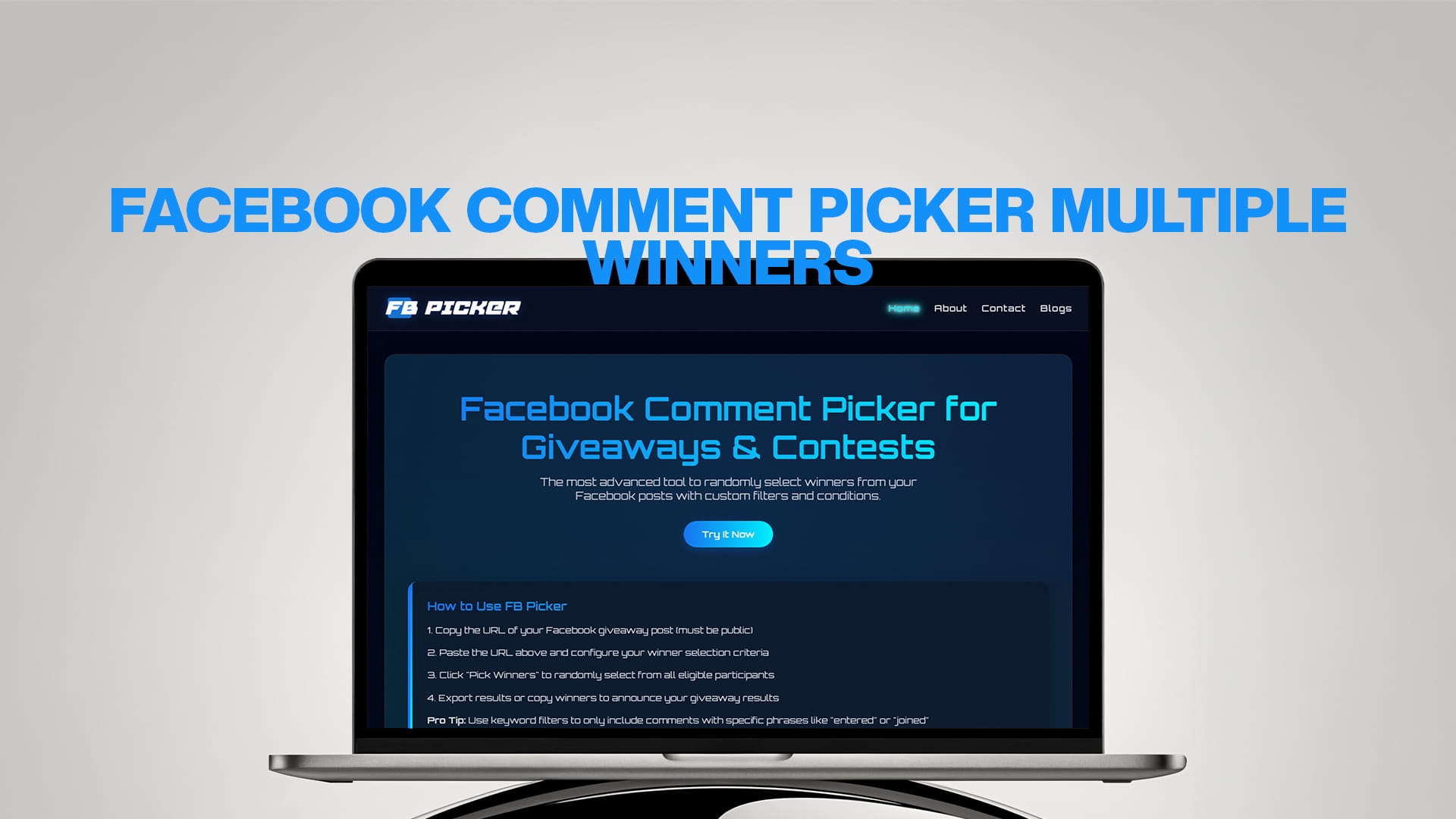 Facebook Comment Picker Multiple Winners