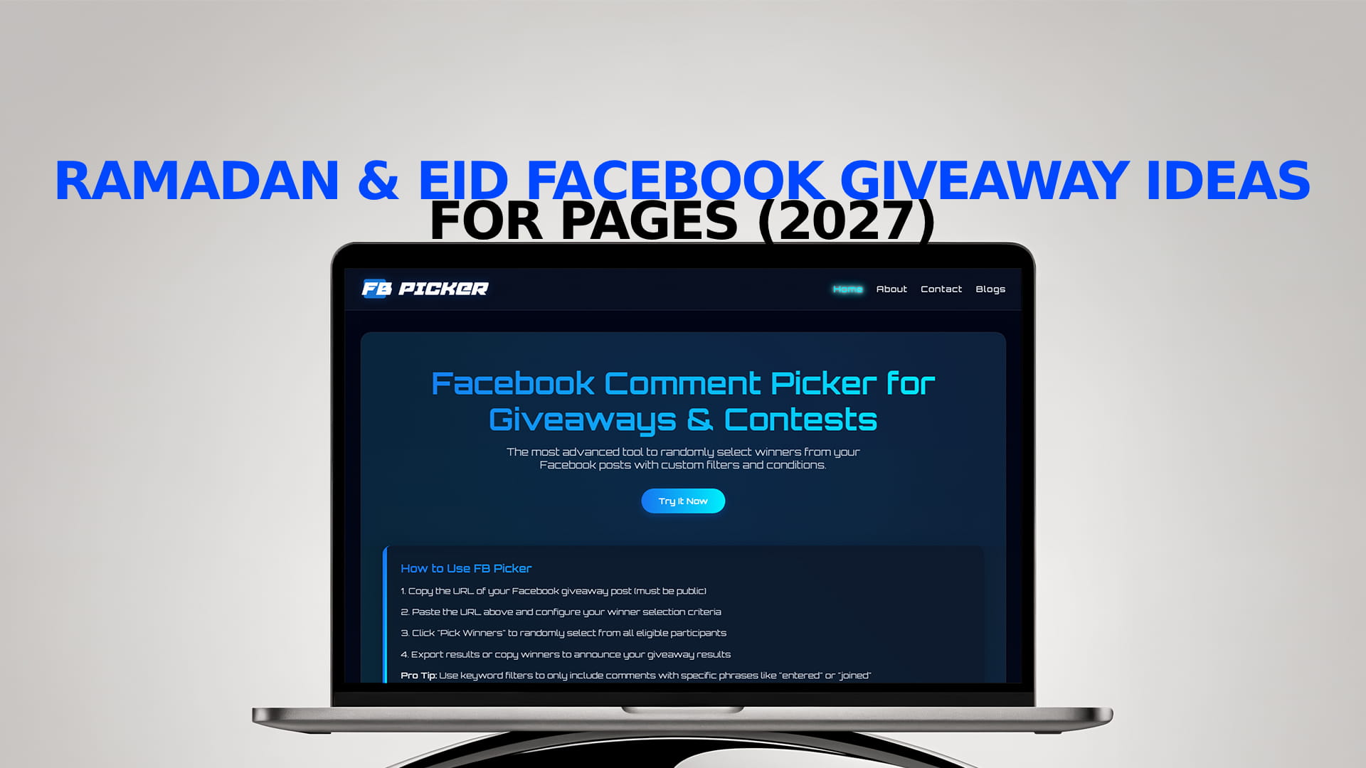 Ramadan & Eid Facebook Giveaway Ideas for Pages (2027)