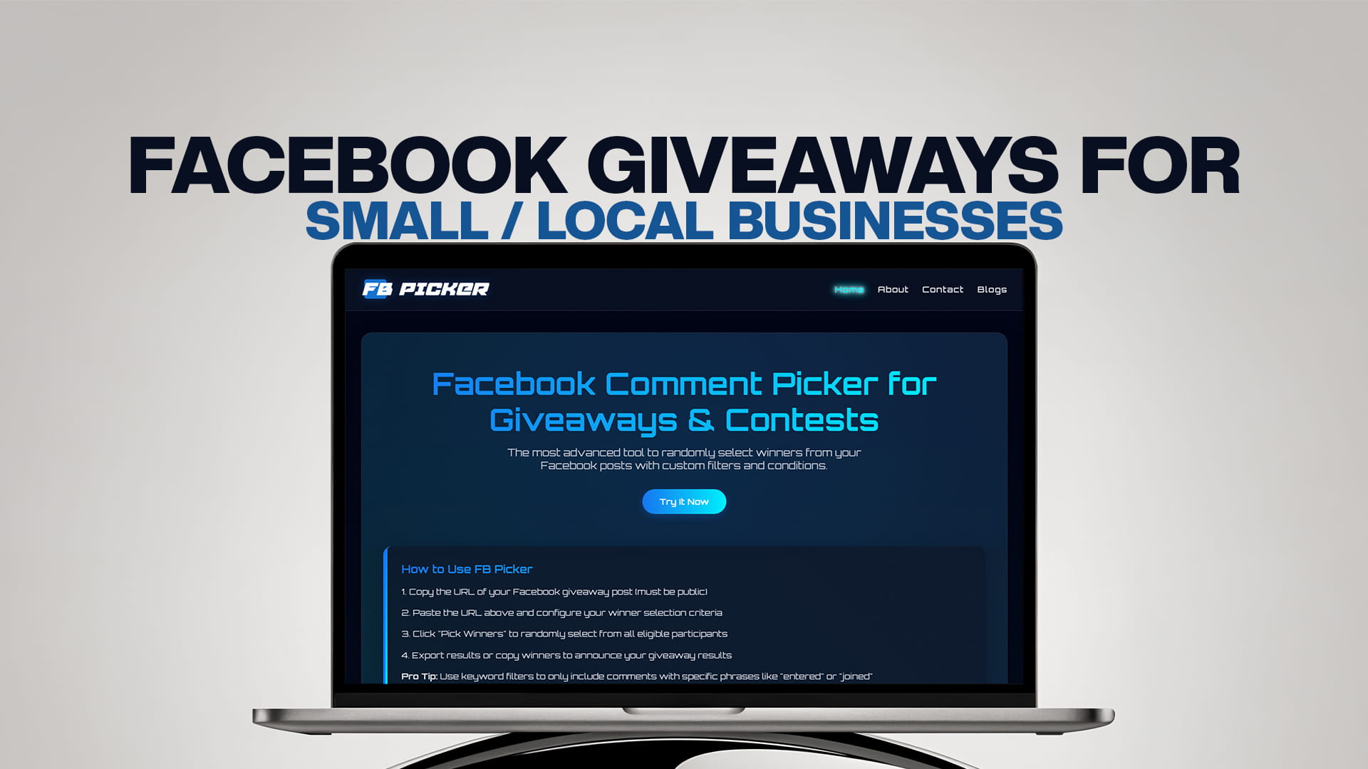 Facebook Giveaways for Small/Local Businesses