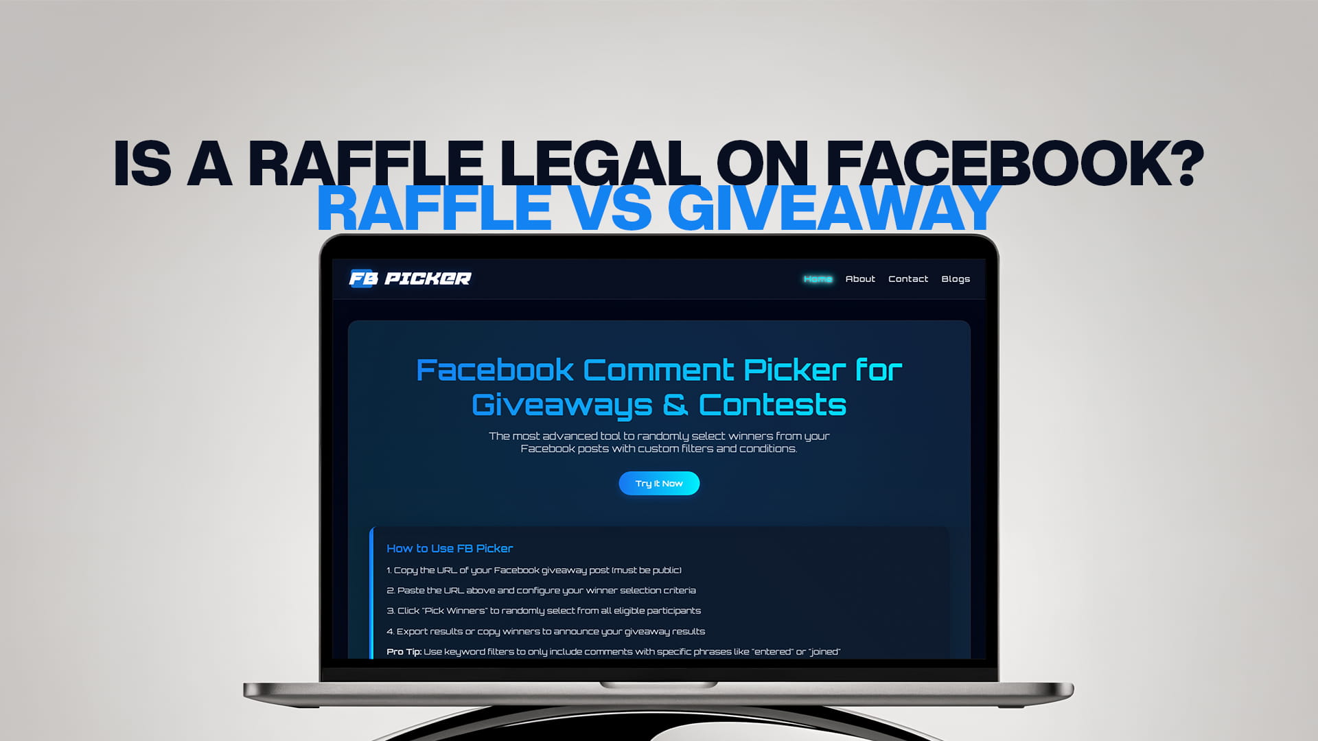 Is a Raffle Legal on Facebook? Raffle vs Giveaway