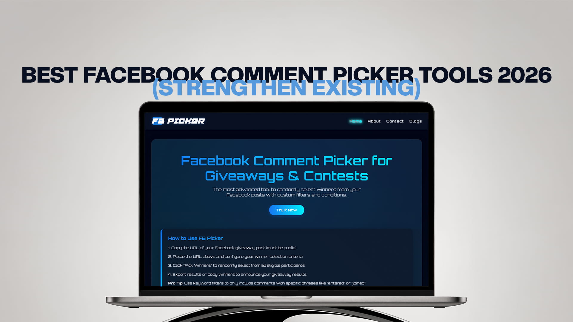Best Facebook Comment Picker Tools 2026 (strengthen existing)