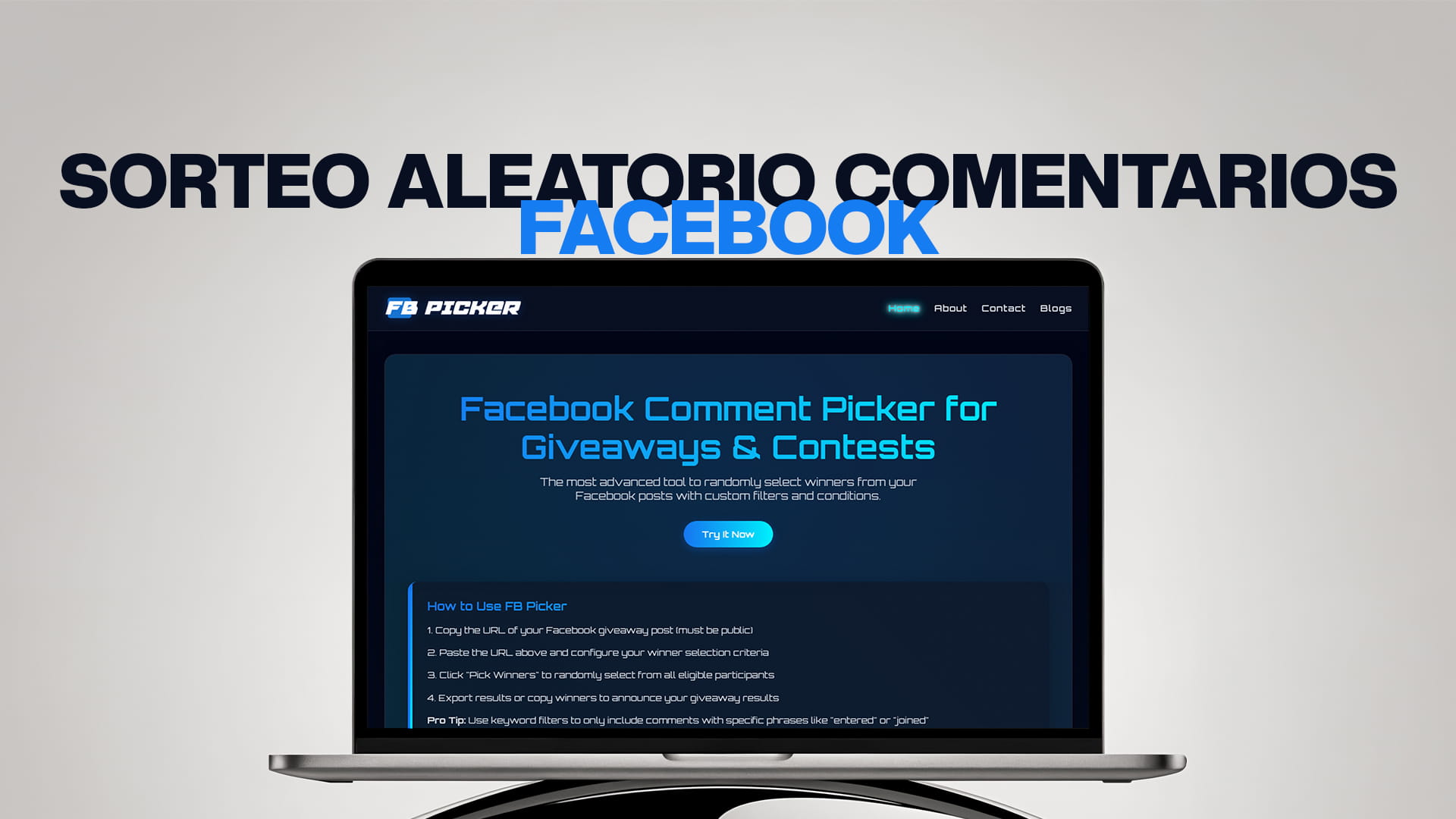 Sorteo aleatorio Comentarios Facebook