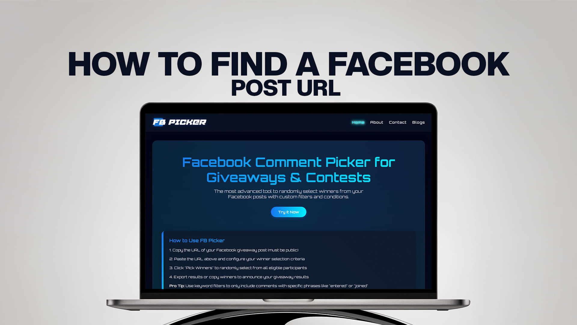 How to Find a Facebook Post URL