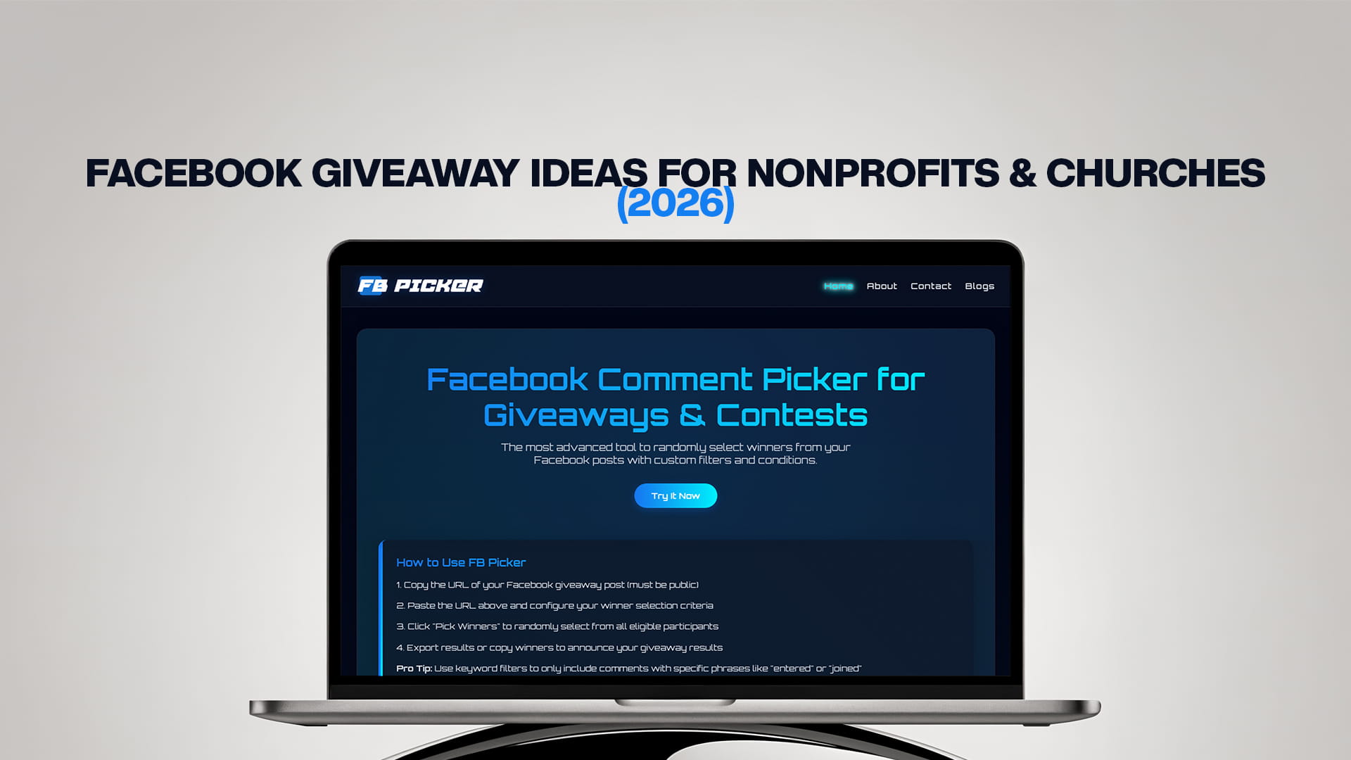 Facebook Giveaway Ideas for Nonprofits & Churches (2026)