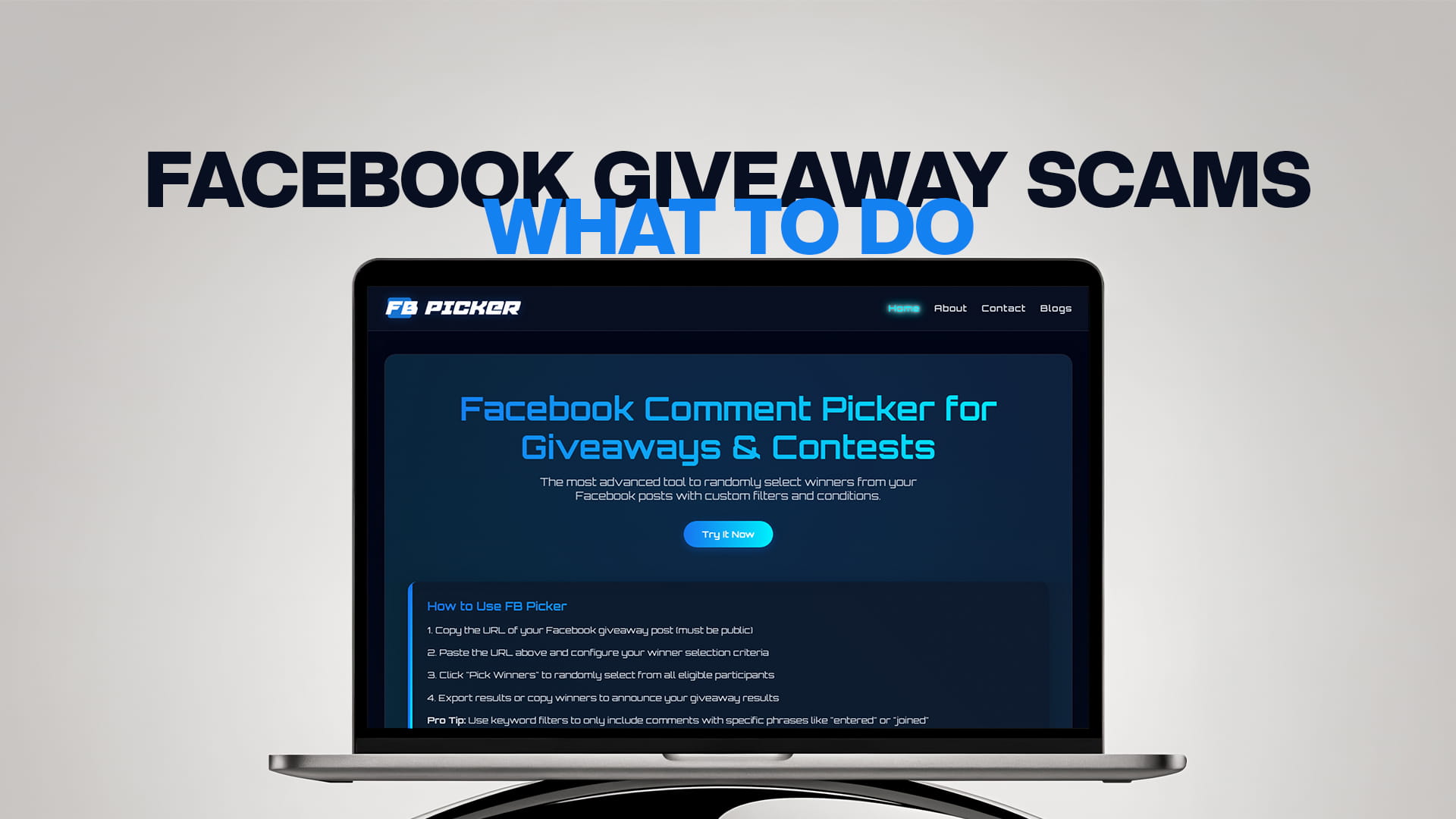 Facebook Giveaway Scams What to Do
