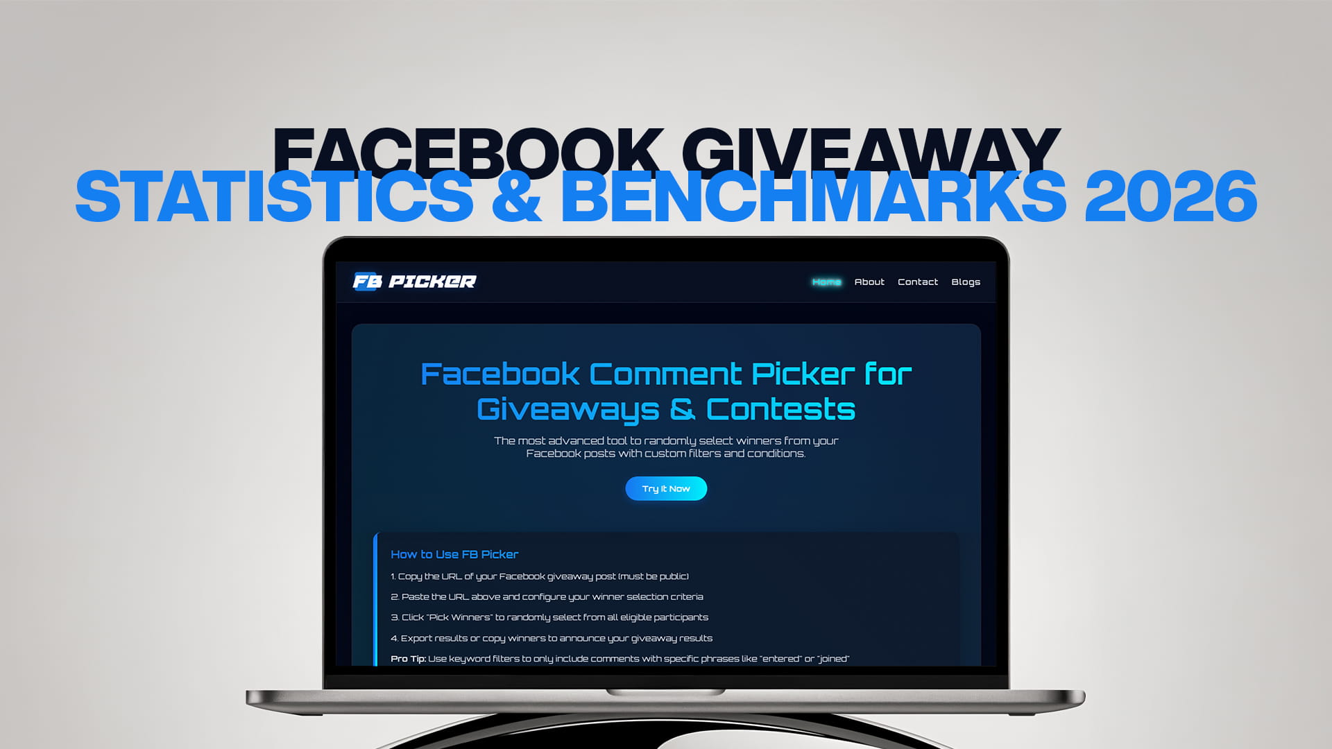 Facebook Giveaway Statistics & Benchmarks 2026