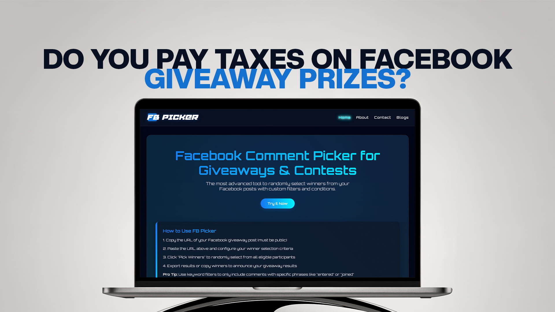 Do You Pay Taxes on Facebook Giveaway Prizes?