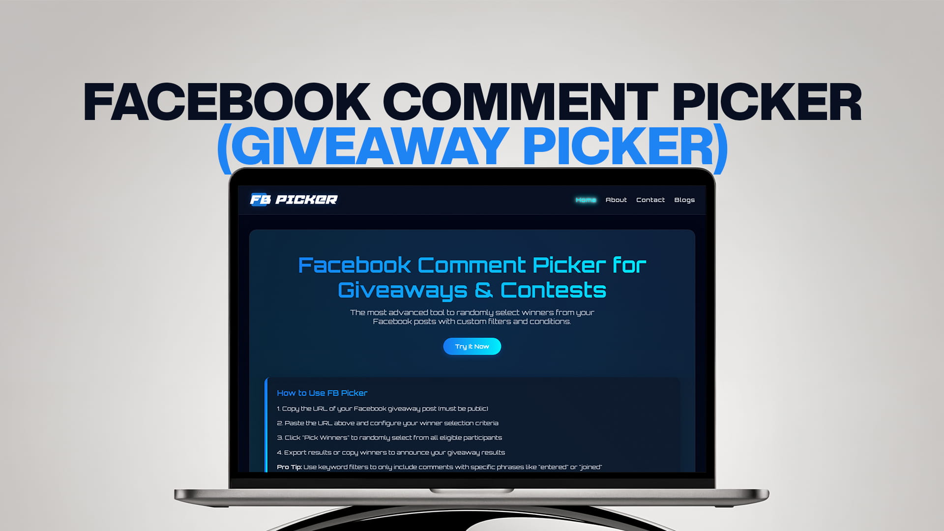 Facebook Comment Picker (Giveaways Picker)
