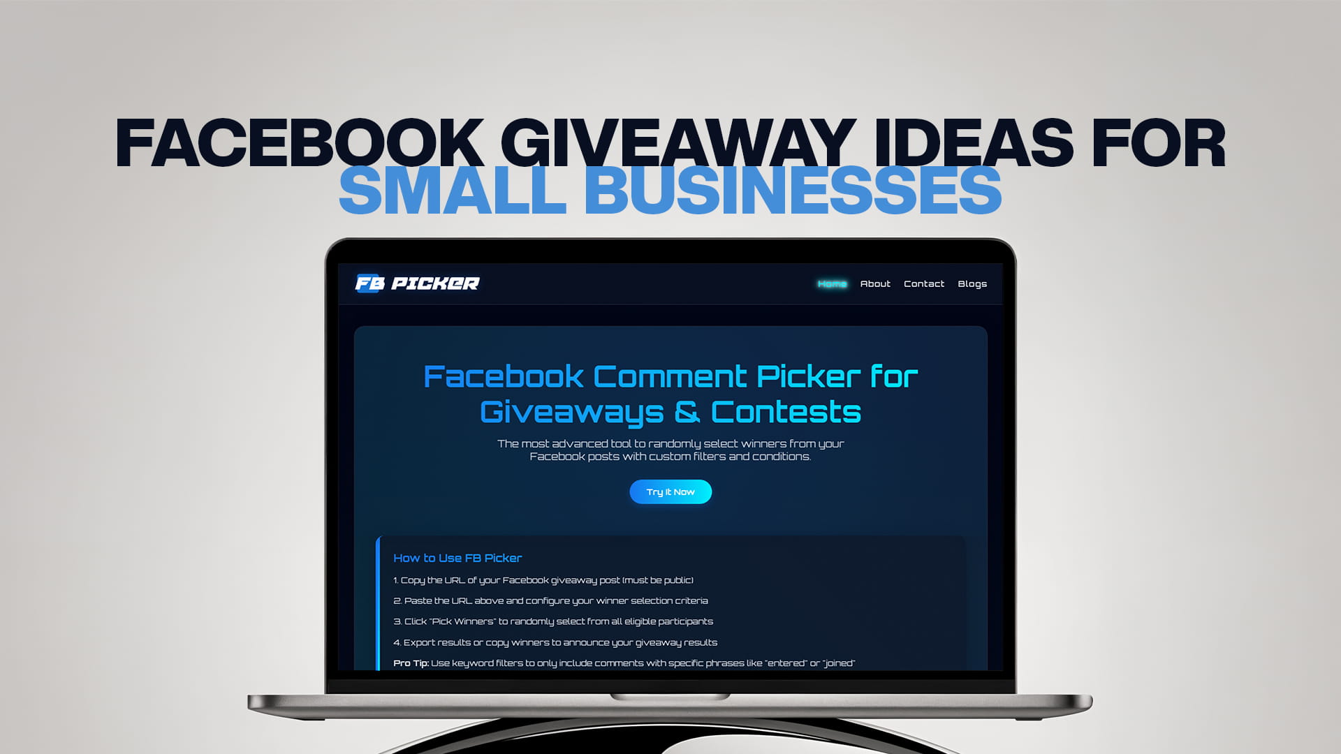 Facebook Giveaway Ideas for Small Businesses