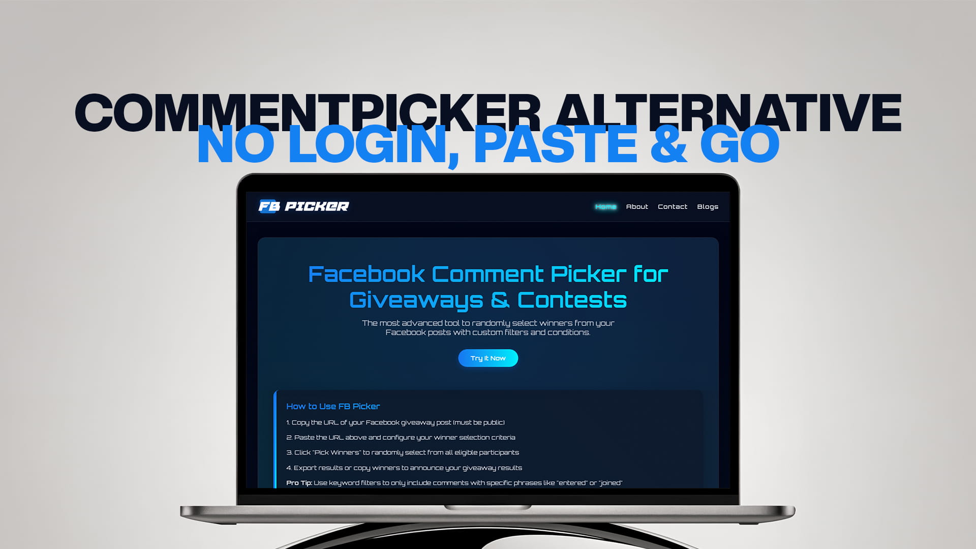 CommentPicker Alternative: No Login, Paste & Go