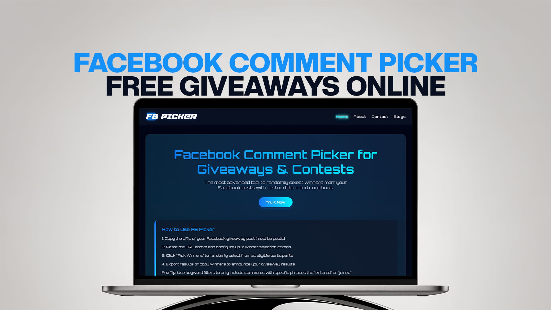 Facebook Comment Picker - Free Giveaways Online