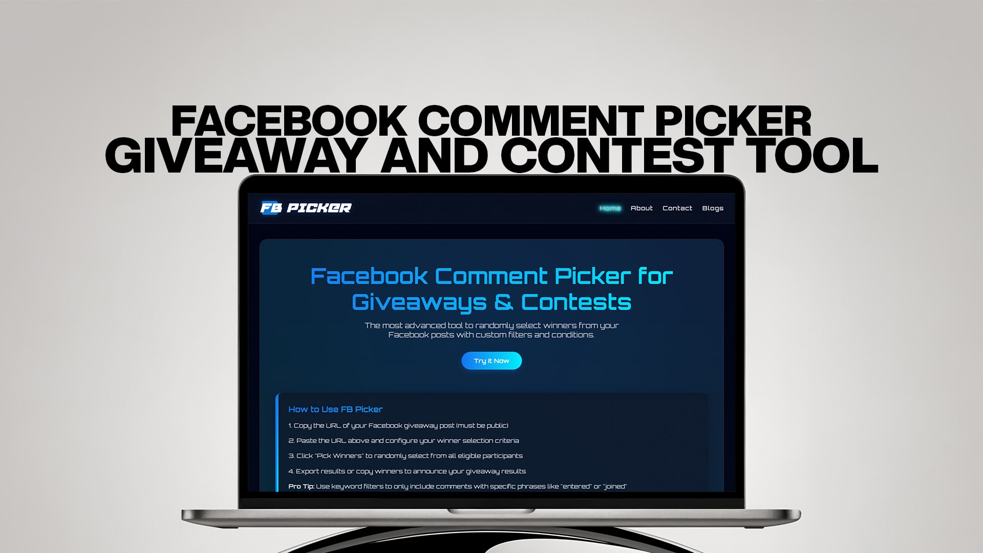 Facebook Comment Picker - Giveaway and Contest Tool
