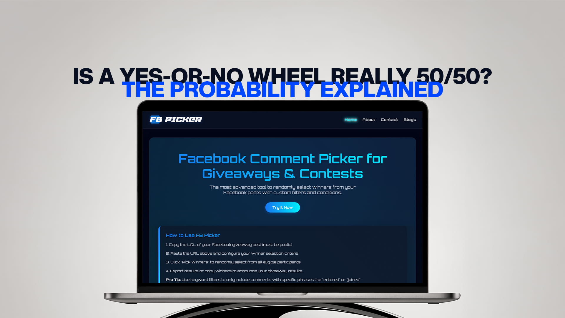 Is a yes-or-no wheel really 50/50? The probability explained