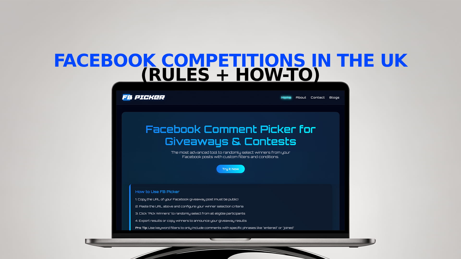 Facebook Competitions in the UK (Rules + How-to)