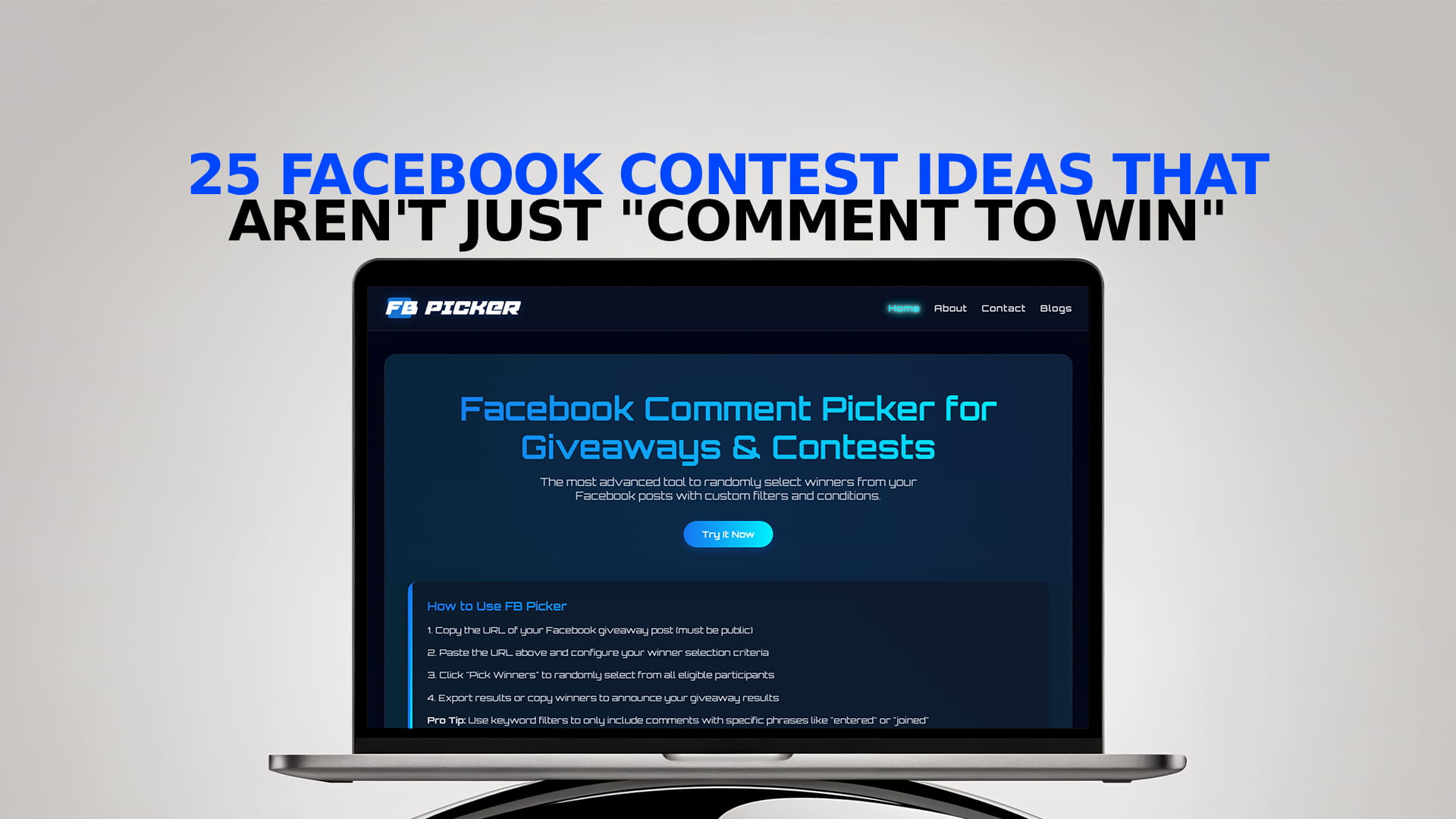 25 Facebook Contest Ideas That Aren't Just 