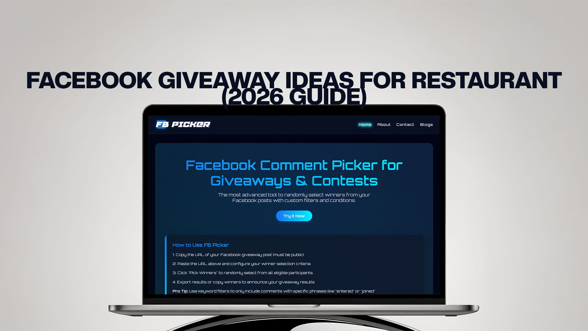 Facebook Giveaway Ideas for Restaurants (2026 Guide)