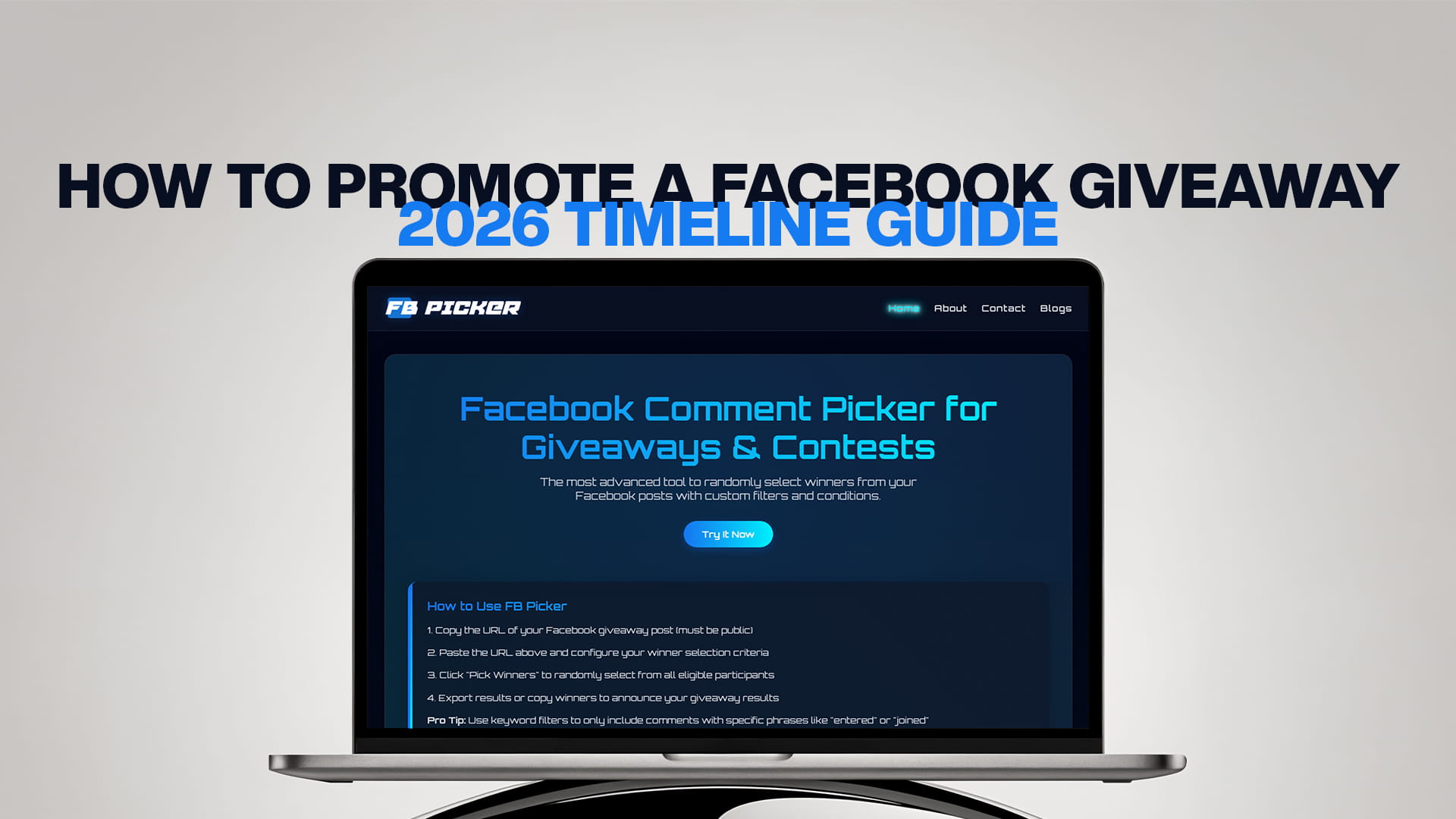 How to Promote a Facebook Giveaway: 2026 Timeline Guide