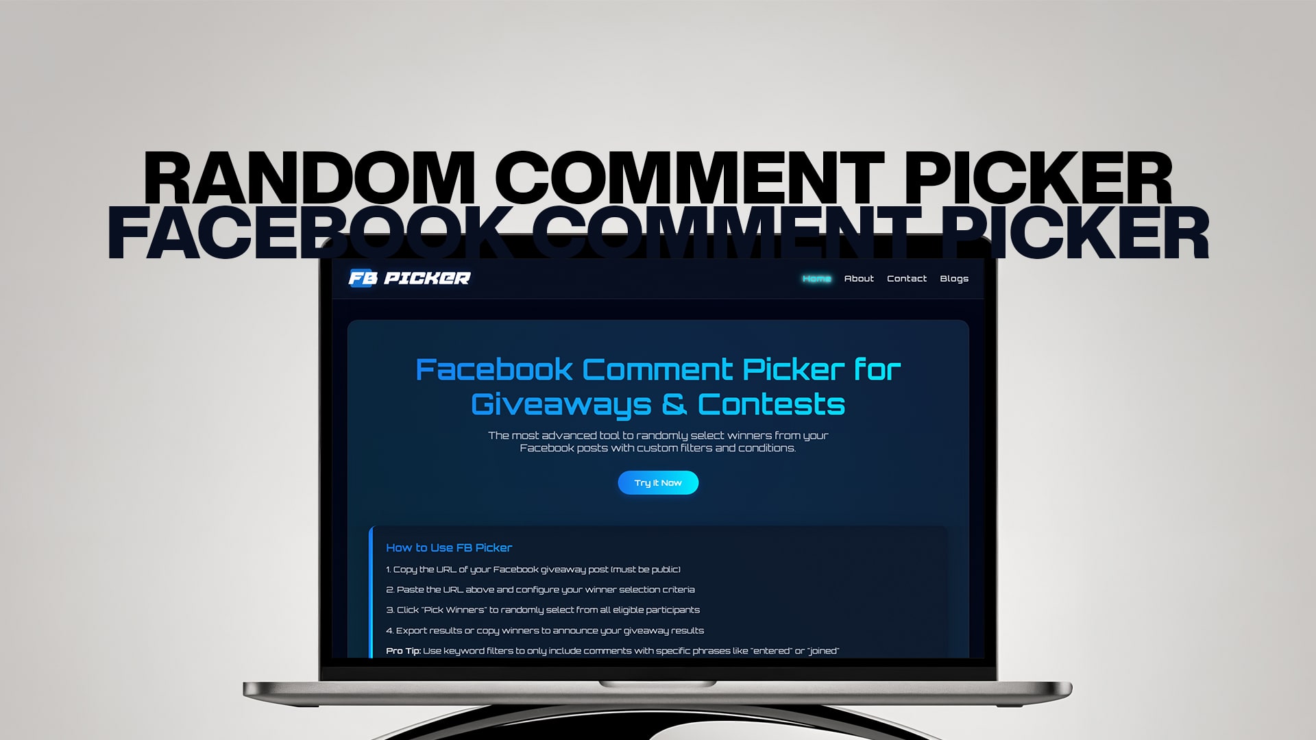 Random Comment Picker - Facebook Comment Picker
